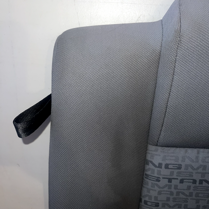 05-09 Ford Mustang Dove Grey Cloth Seat Back RH Passenger OEM 