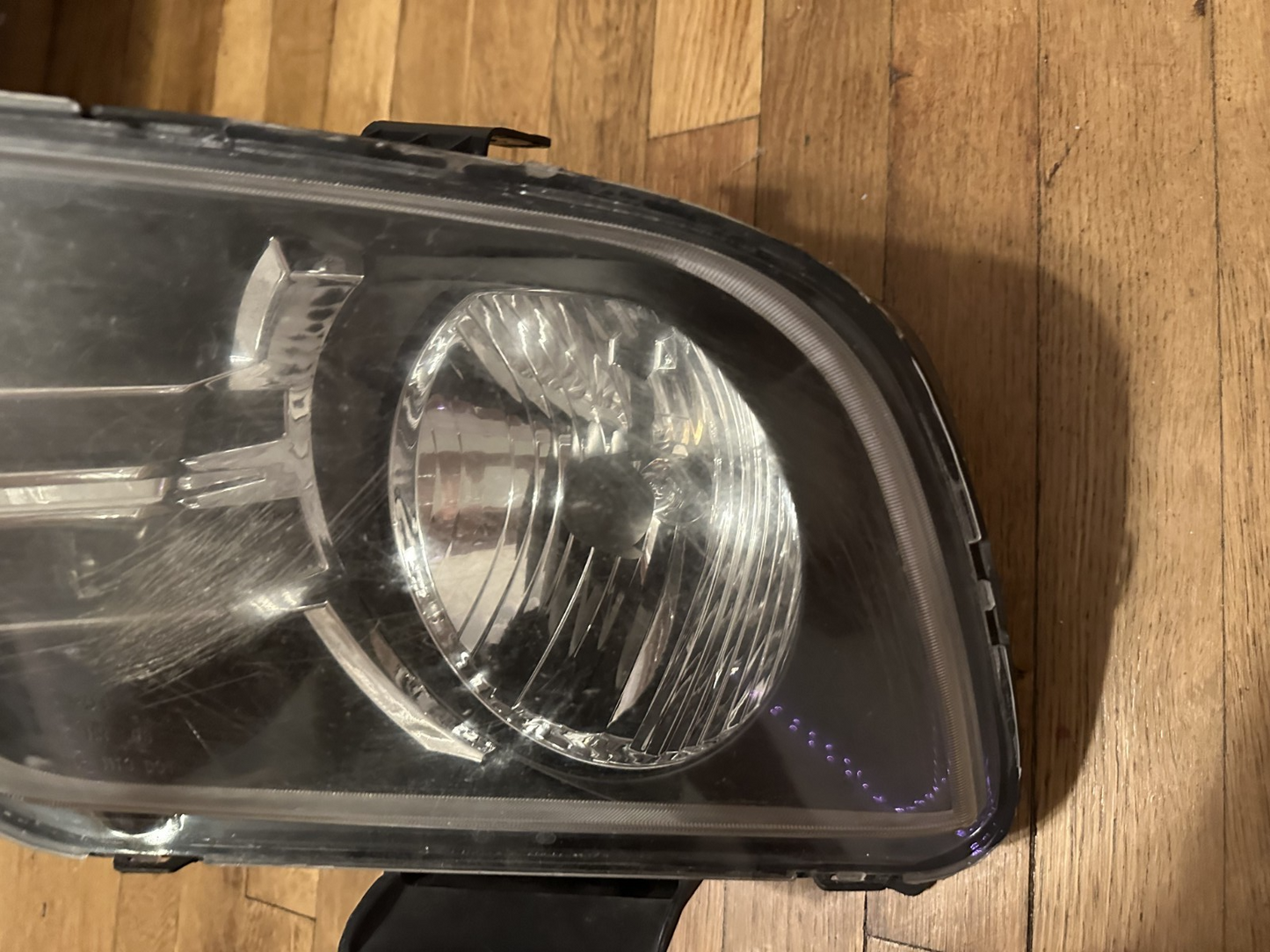 05-09 Ford Mustang Headlight 2012 Style Upgrade PERDE LH Driver