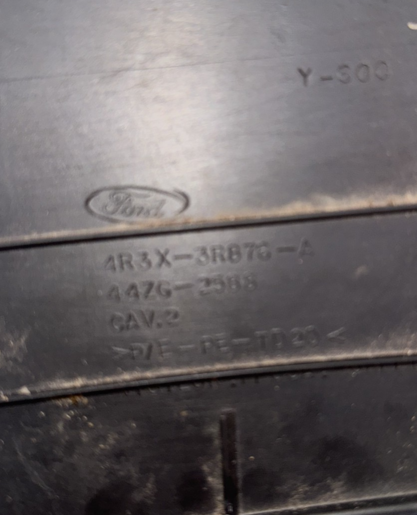 05-09 Ford Mustang Driver Lower Kick Panel Steering Column Cover OEM Black