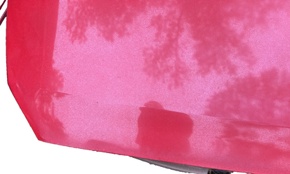 05-09 Ford Mustang Bright Red Hood Front W/ Hood Liner OEM