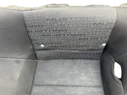 05-09 Ford Mustang Charcoal Black Cloth Rear Seat Complete No Brackets V6 OEM