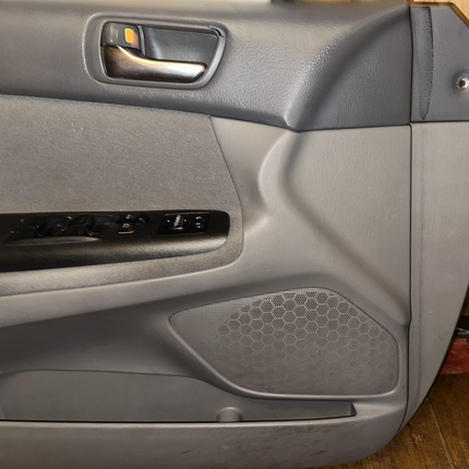 02-06 Toyota Camry Door Panel Light Gray LH Front Driver Side OEM