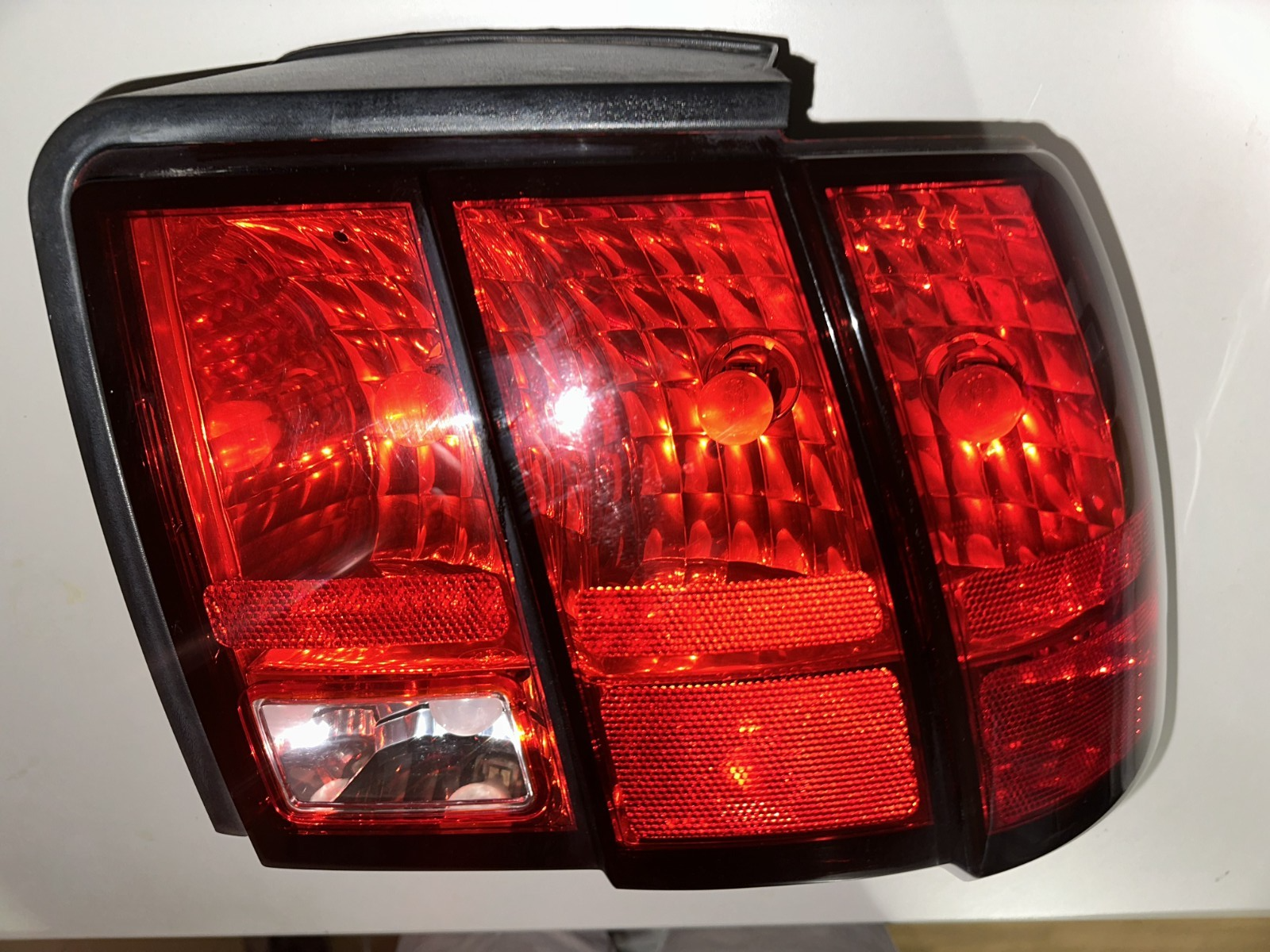 99-04 Ford Mustang Tail Lamps Tail Lights OEM With Bulbs And Wiring