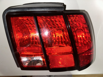99-04 Ford Mustang Tail Lamps Tail Lights OEM With Bulbs And Wiring